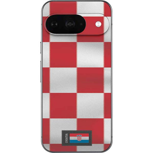 Croatia Soccer Flag Google Pixel 9 Skin